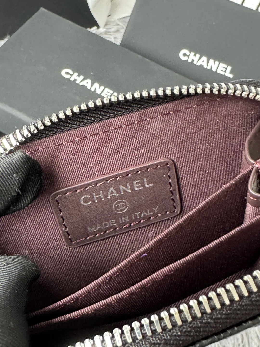 Chanel AP0216 zipped coin purse - Detail view 9