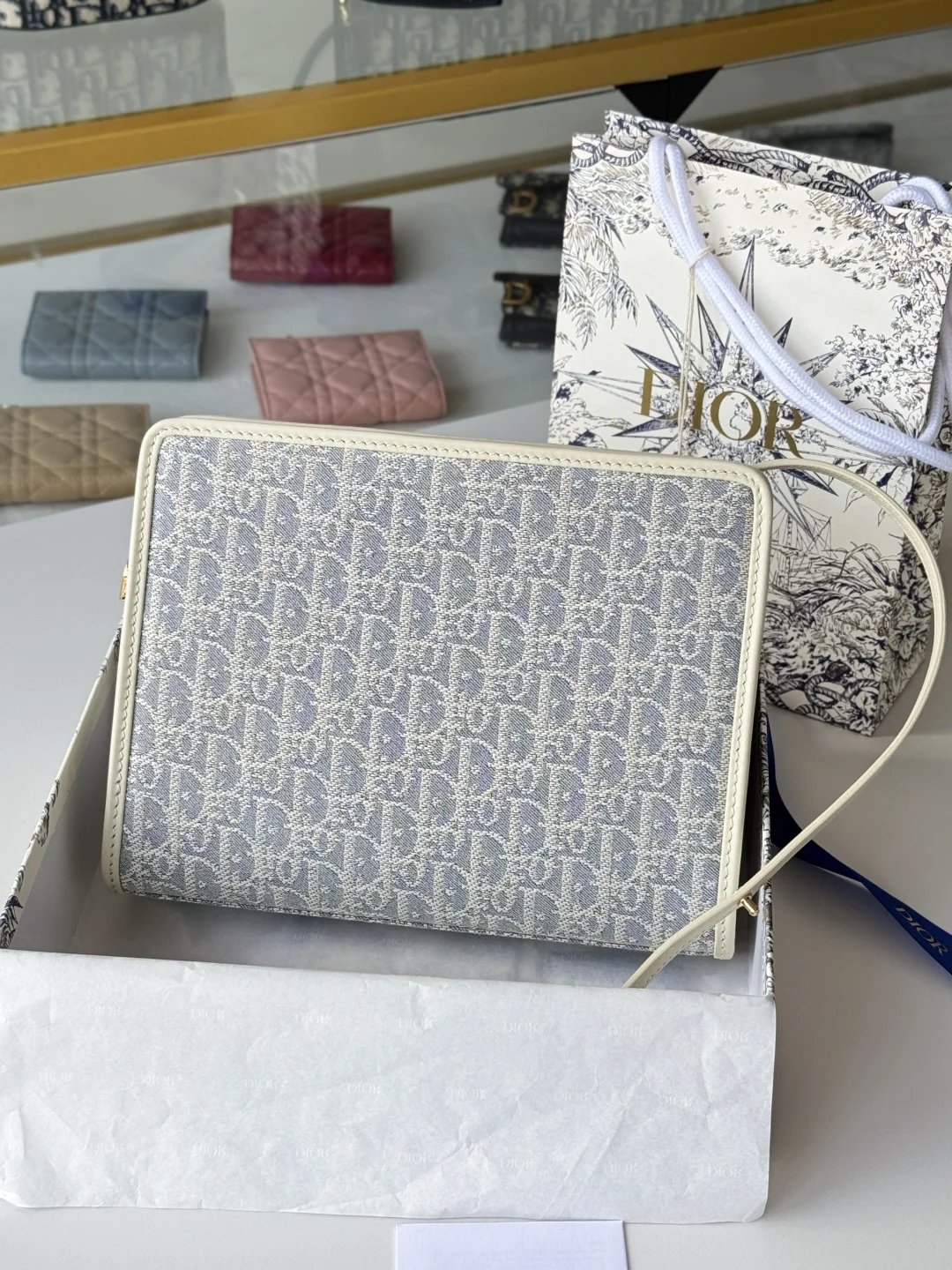 迪奥S2107UTZQ-M928-TU 蒙田30 手拿包 - 细节图 2