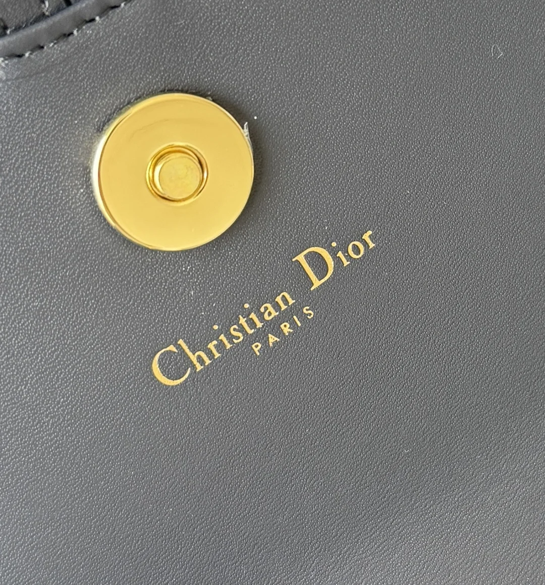 Dior S5907CTZQ_M928 Denim Dior Oblique Jacquard Saddle Chain Bag - Detail view 10