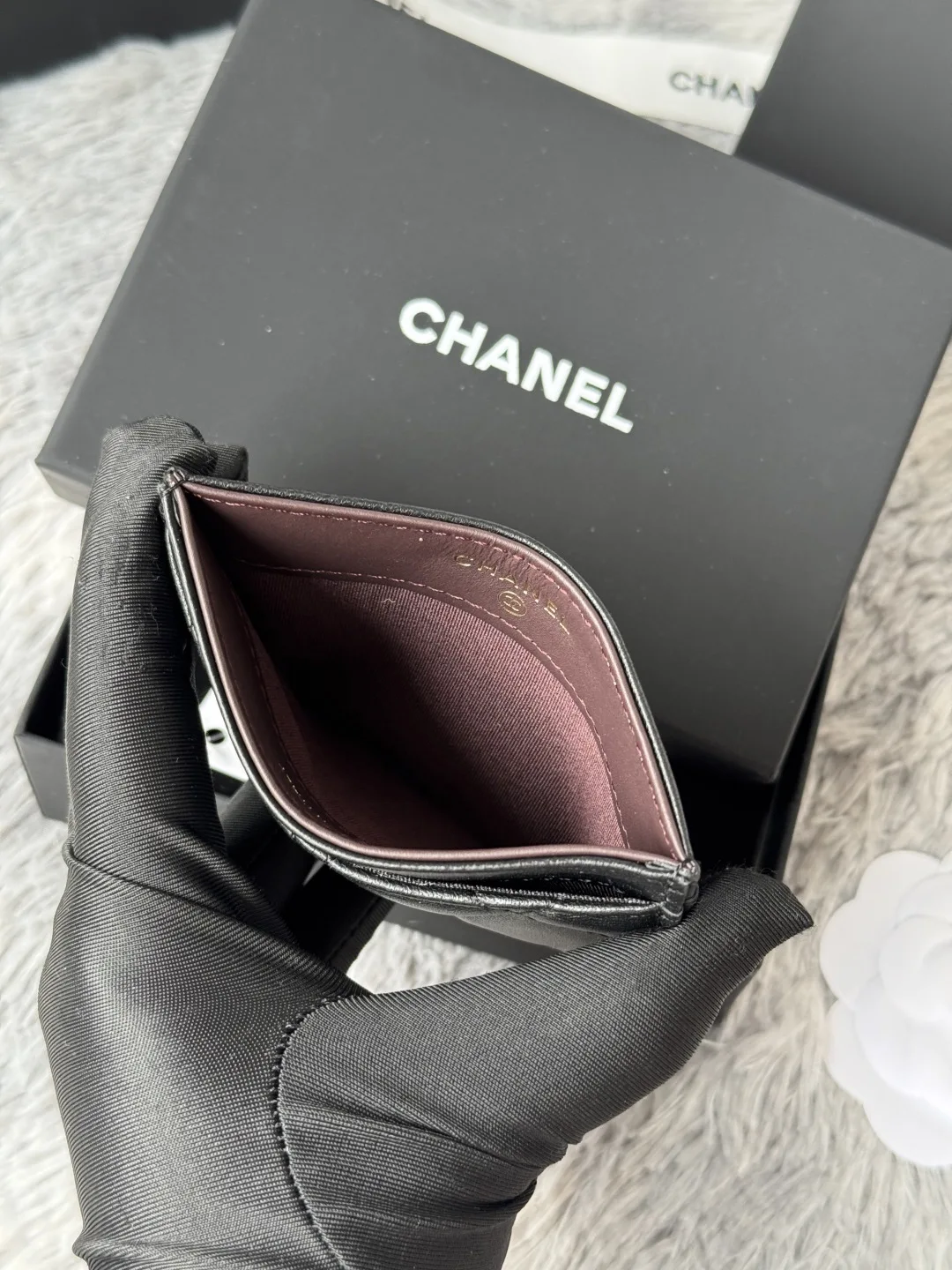Chanel AP0213 CF Card Case, Chip-style Card Holder - Detail view 7