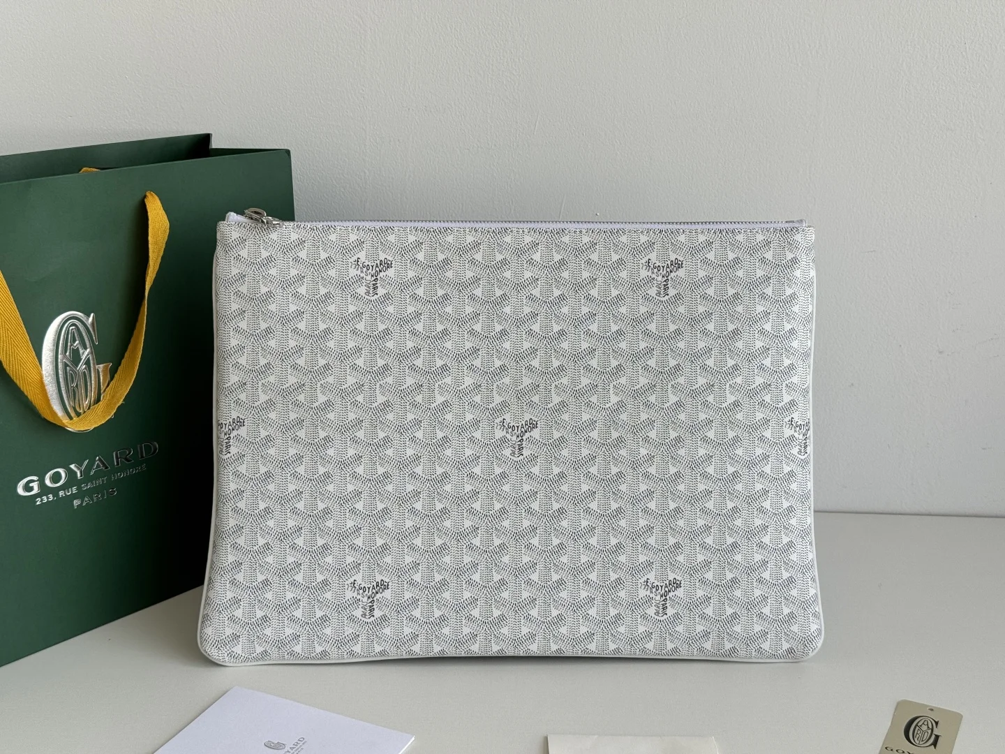 Goyard 1061 MGM Clutch Bag Document Holder - Detail view 1