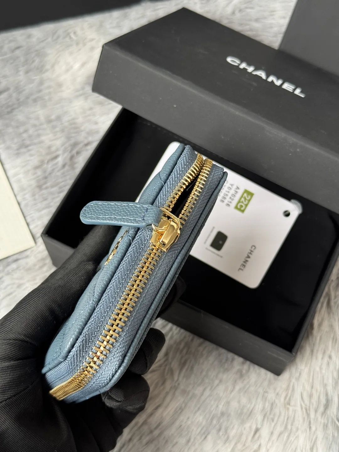 Chanel AP0216 zipped coin purse - Detail view 7