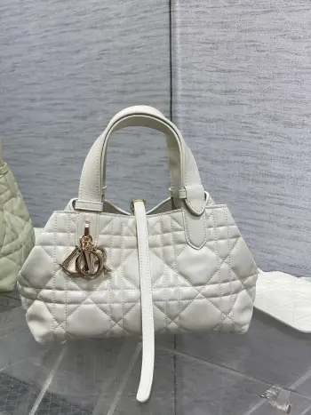 White Toujours Small Handbag