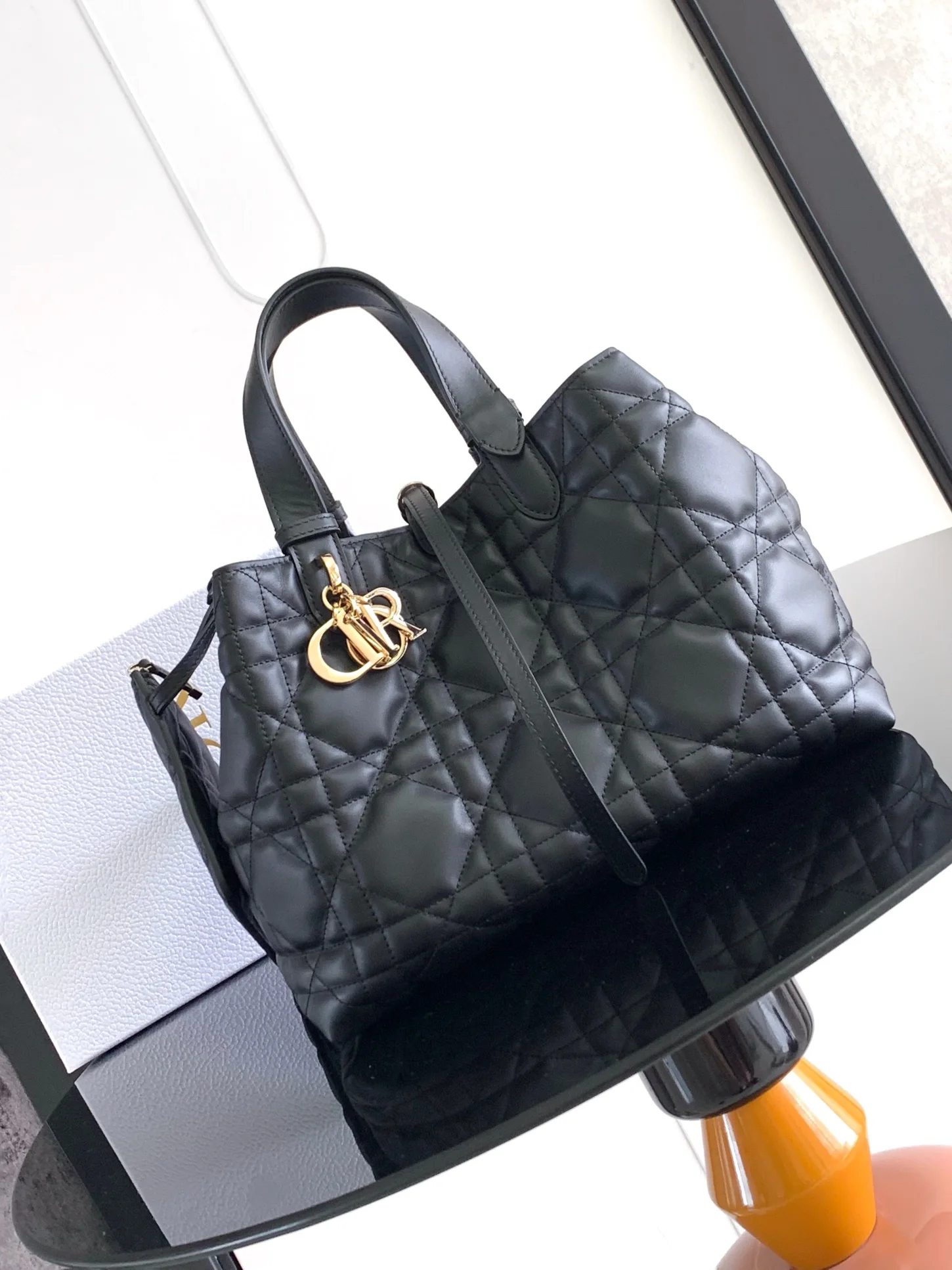 迪奥Toujours 手袋 中号 女士手提包 - 细节图 1