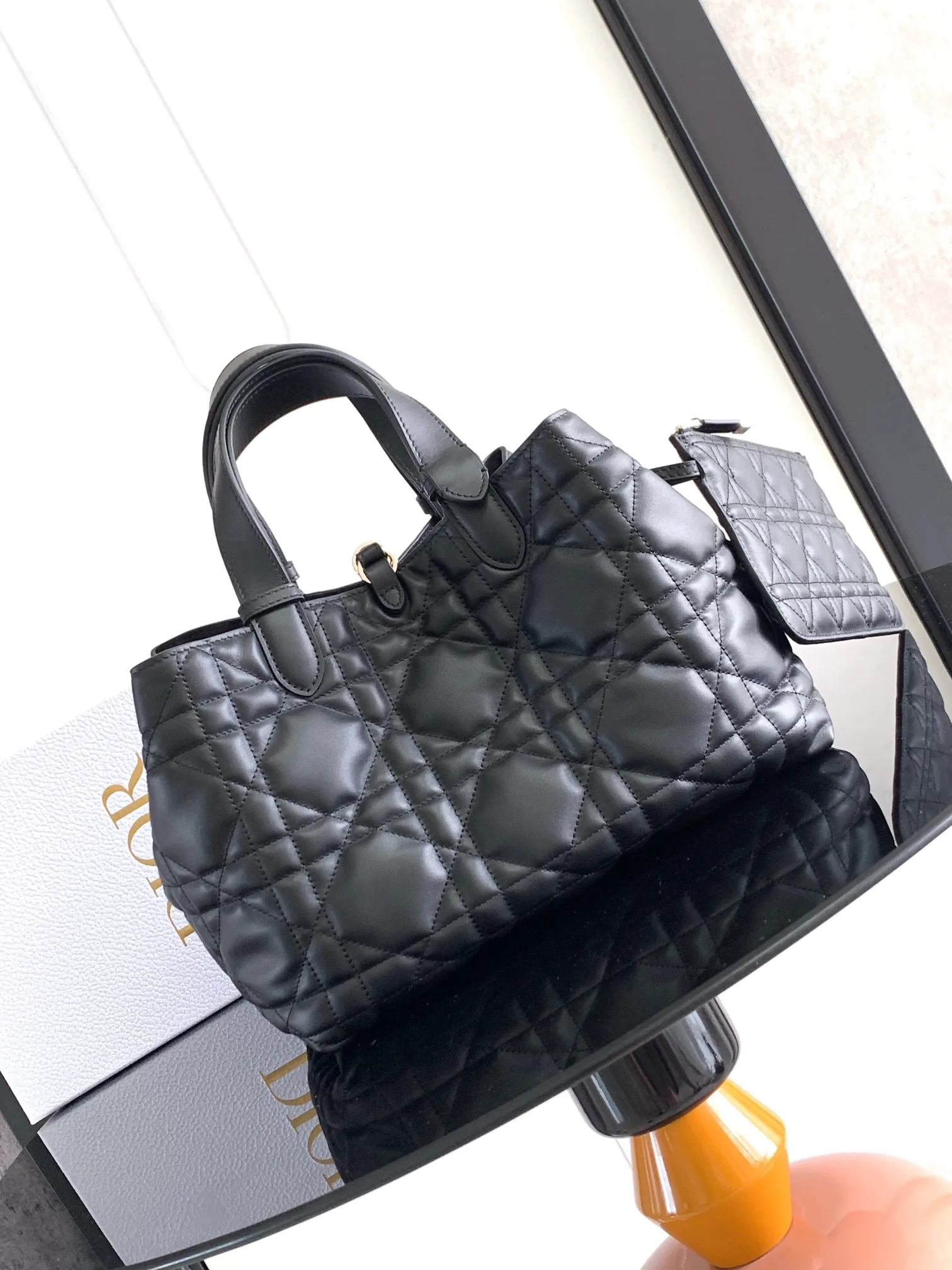 迪奥Toujours 手袋 中号 女士手提包 - 细节图 3