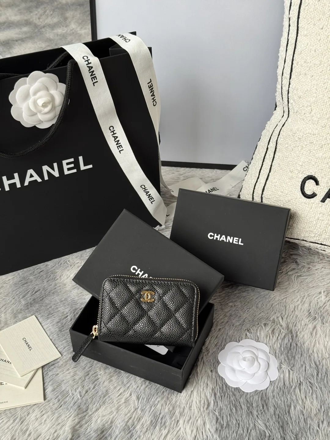 Chanel AP0216 Zipper Coin Purse - Detail view 1