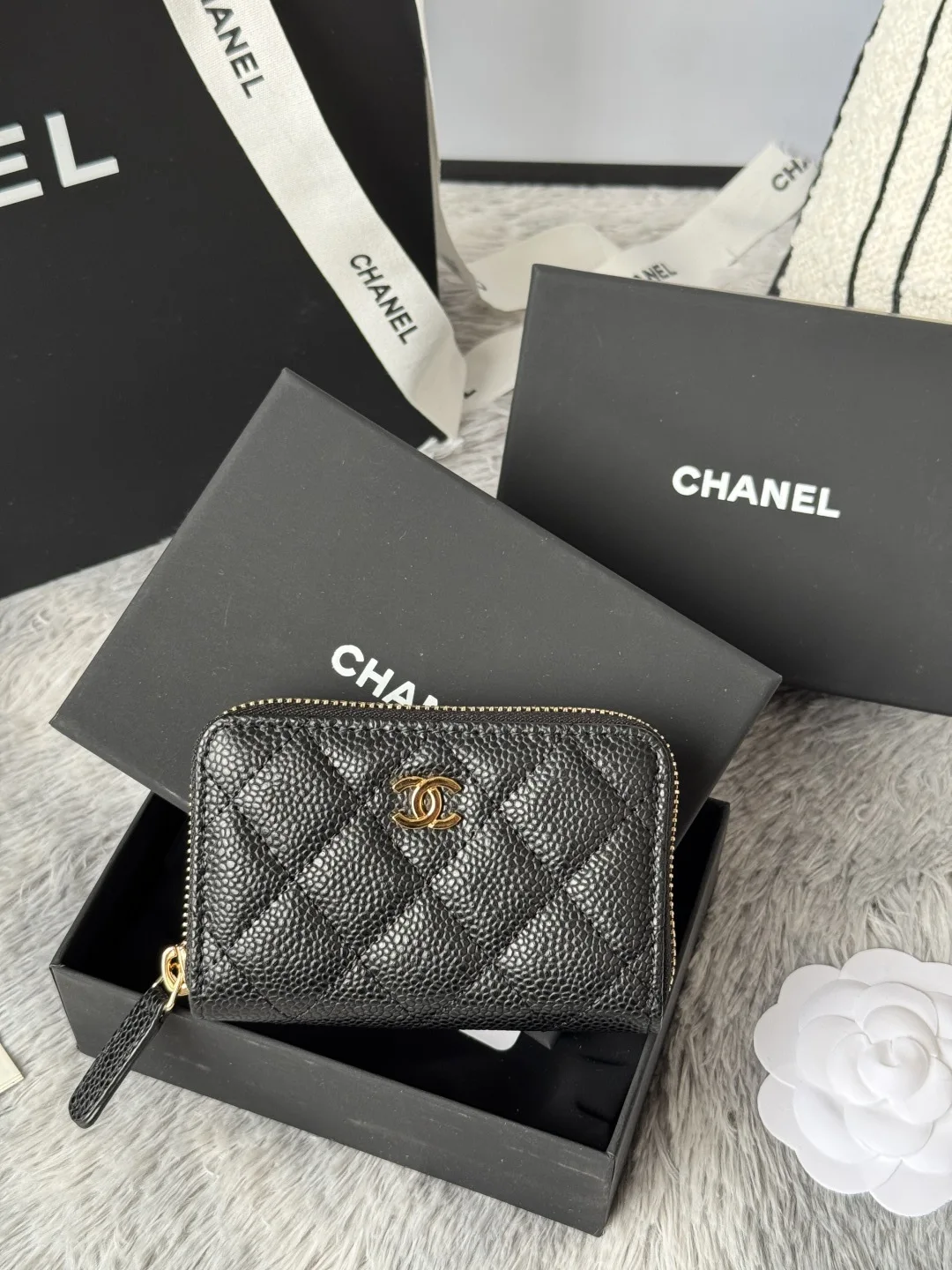 Chanel AP0216 Zipper Coin Purse - Detail view 2