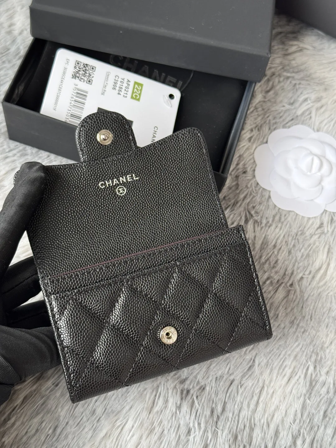 Chanel AP0214 Ball, Caviar, Large Ball Grain, CF Card Holder - Detail view 6