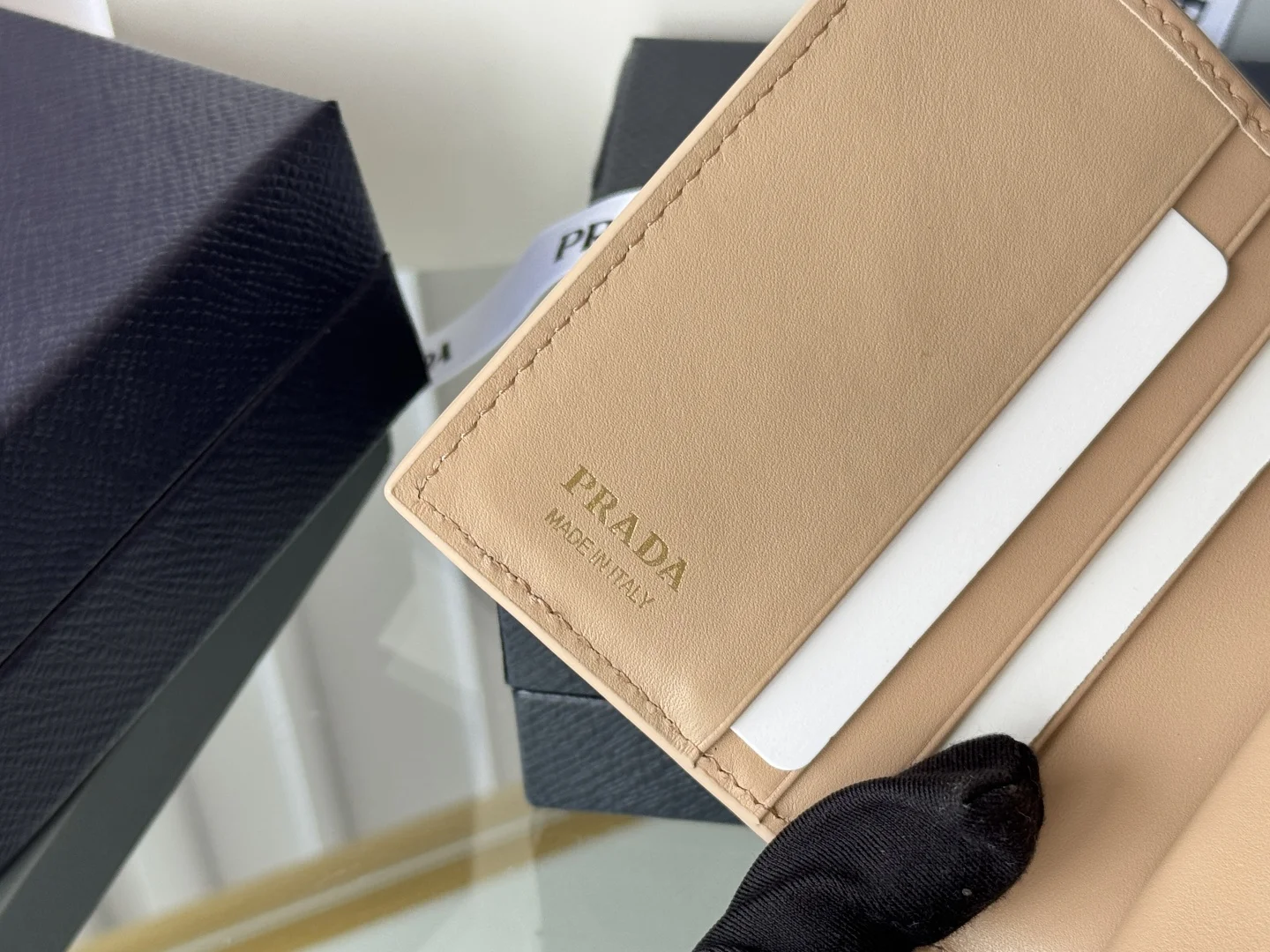 Prada 1MV204 Small Card Holder Wallet - Detail view 9