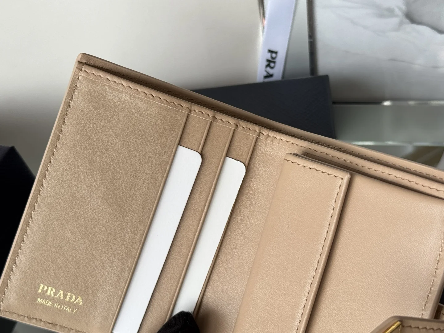 Prada 1MV204 Small Card Holder Wallet - Detail view 10
