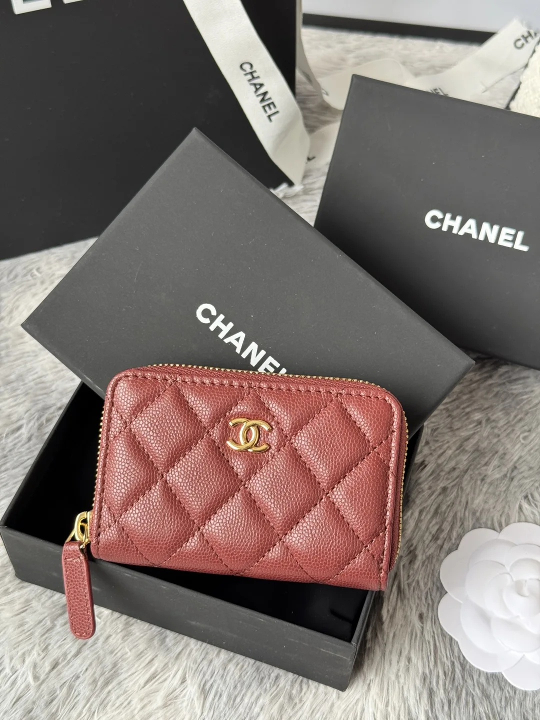 Chanel AP0216 Zipper Coin Purse - Detail view 2