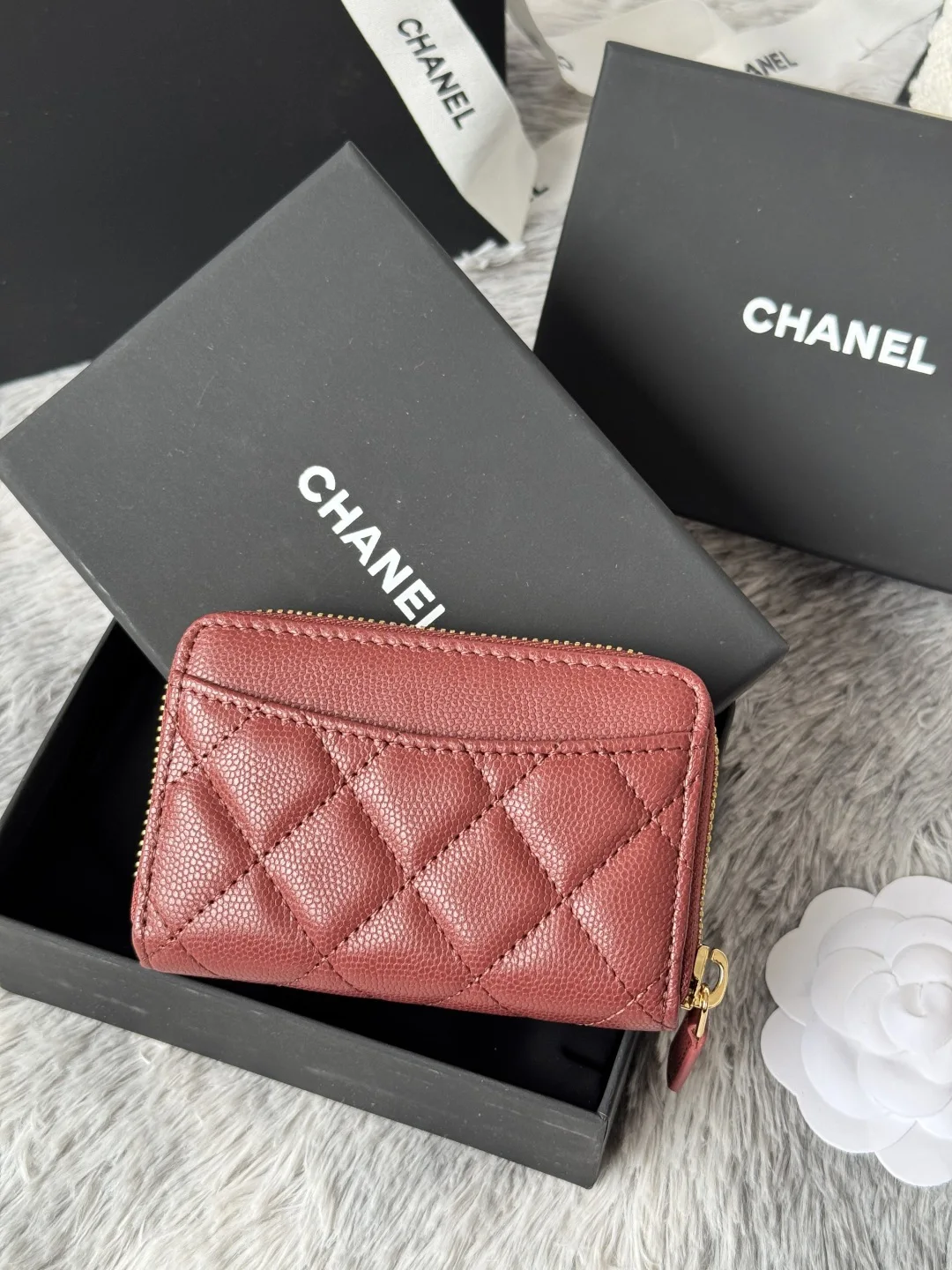 Chanel AP0216 Zipper Coin Purse - Detail view 3