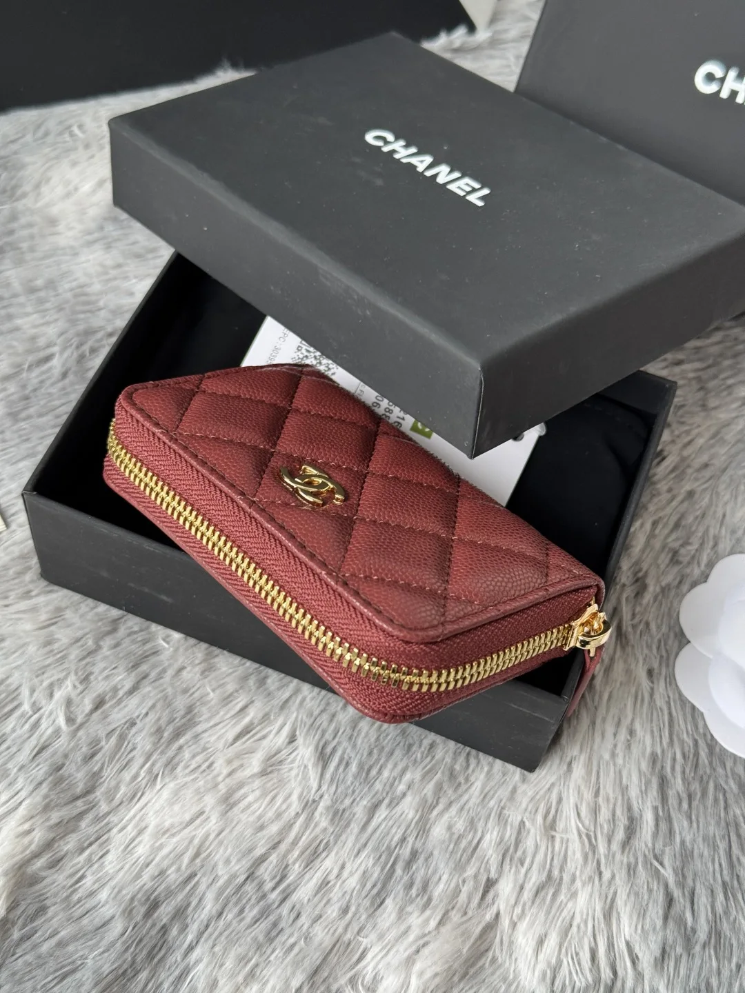 Chanel AP0216 Zipper Coin Purse - Detail view 4