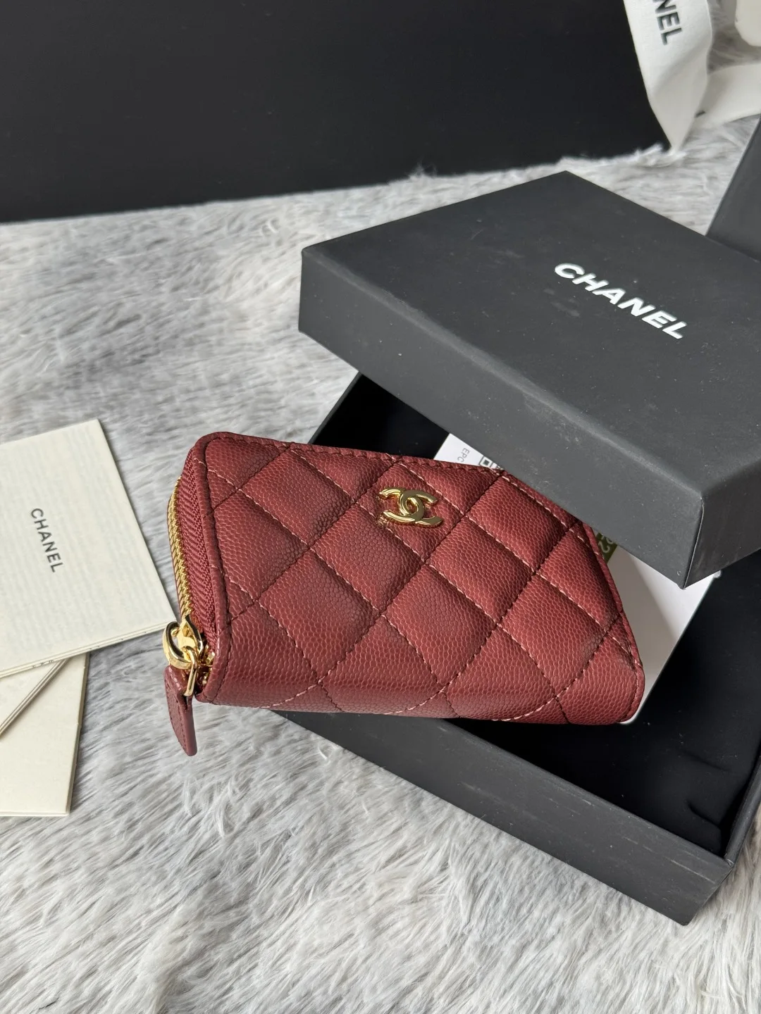 Chanel AP0216 Zipper Coin Purse - Detail view 5