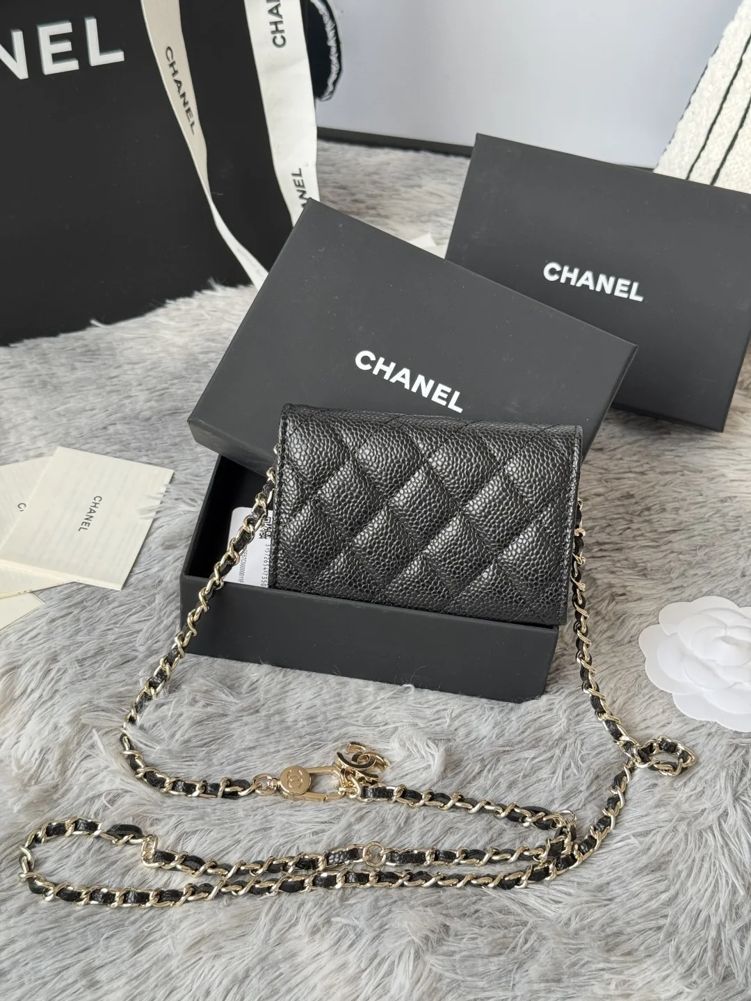 Chanel A81081 New Waist Bag Crossbody Coin Purse - Detail view 3