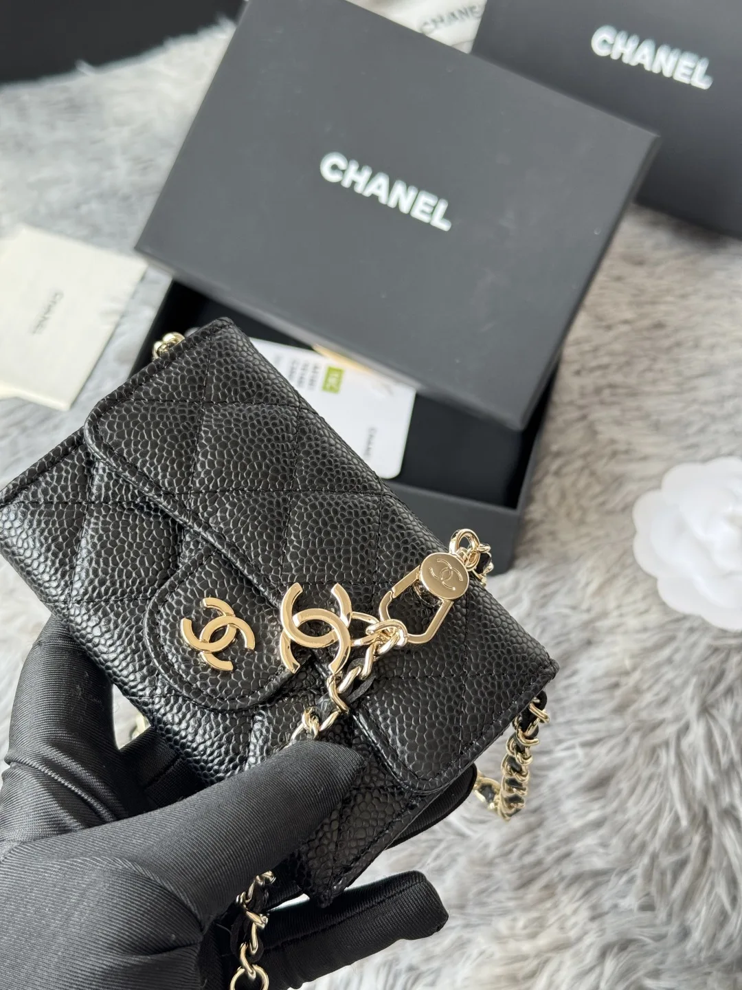 Chanel A81081 New Waist Bag Crossbody Coin Purse - Detail view 5
