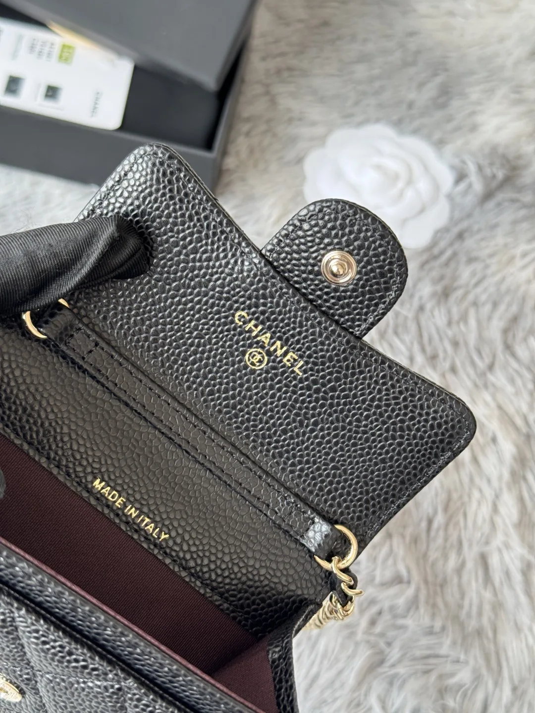 Chanel A81081 New Waist Bag Crossbody Coin Purse - Detail view 8