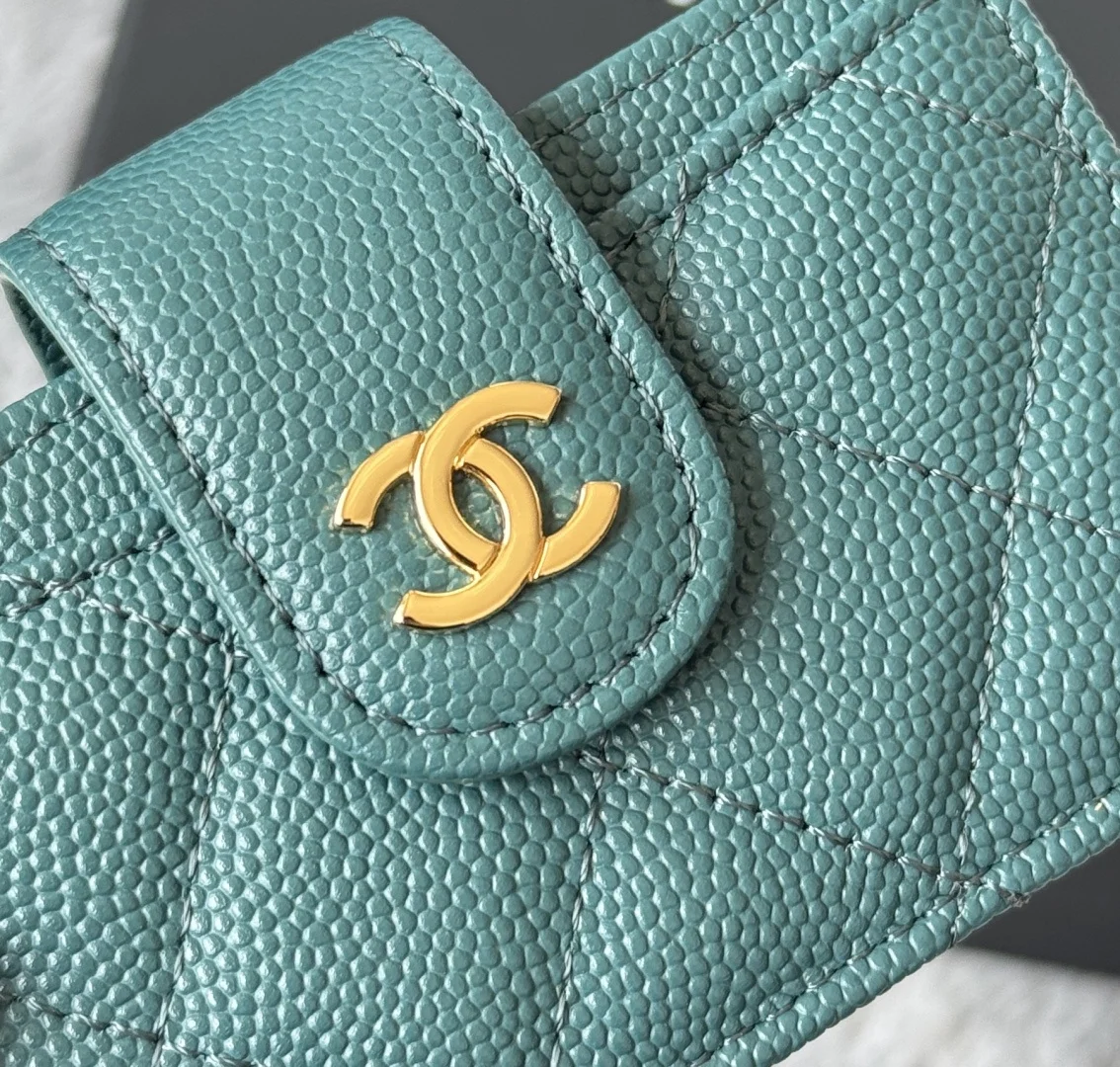 Chanel AP0342 Tweed Card Holder - Detail view 5