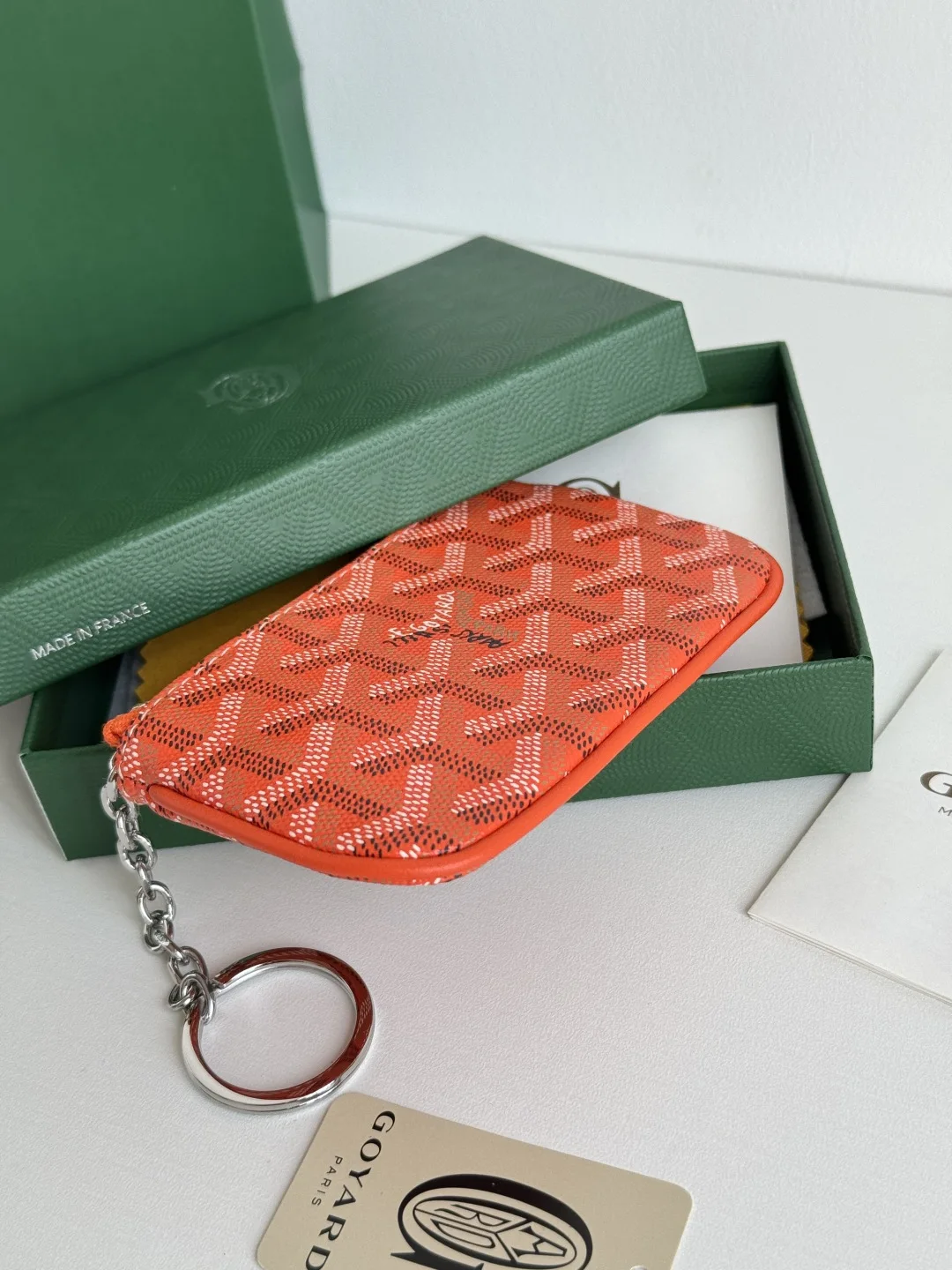 Goyard 3306 Mini Senate Nano Key Bag Coin Purse - Detail view 5