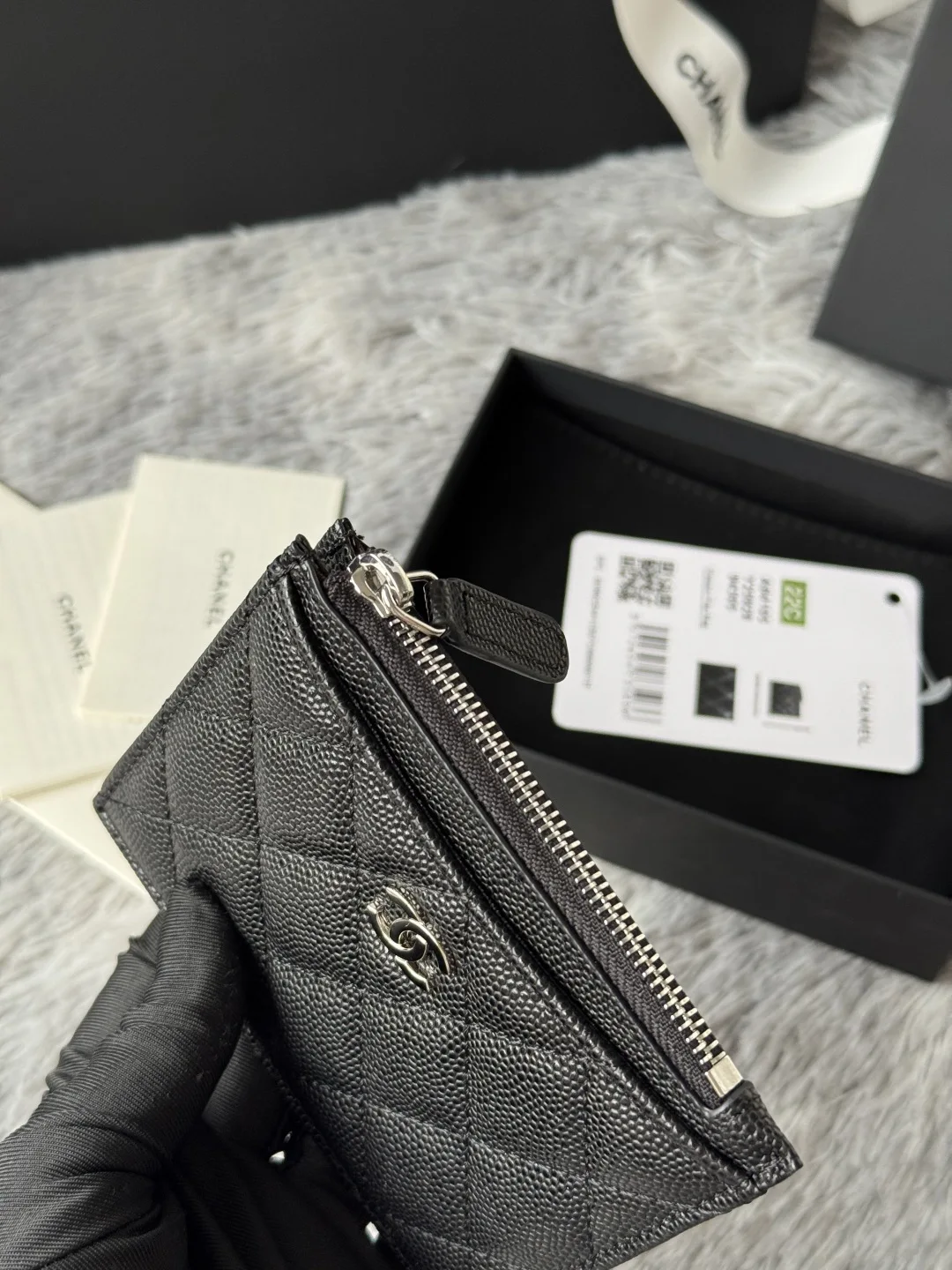 Chanel A84105 Single Card Holder - Detail view 8