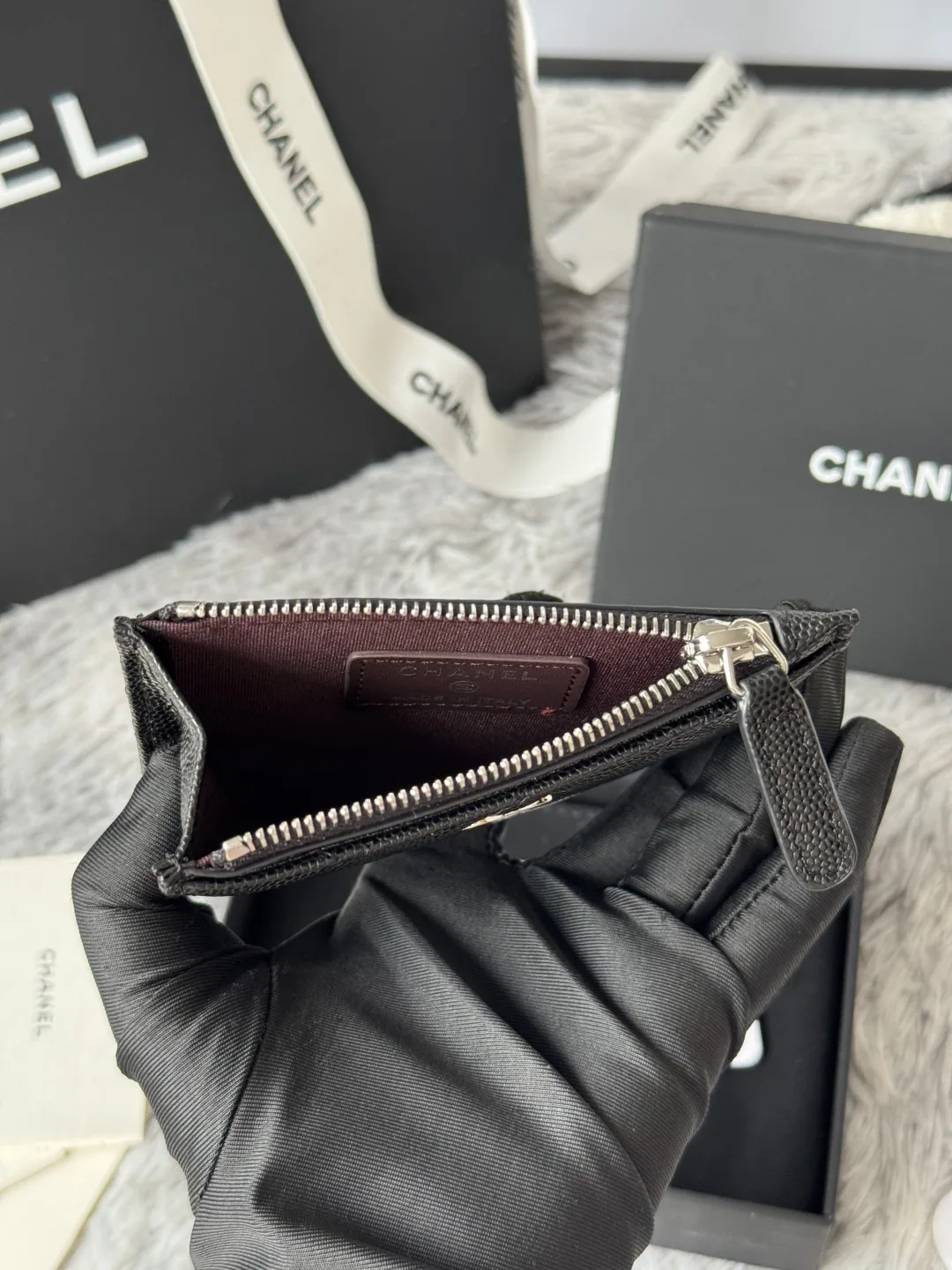 Chanel A84105 Single Card Holder - Detail view 9