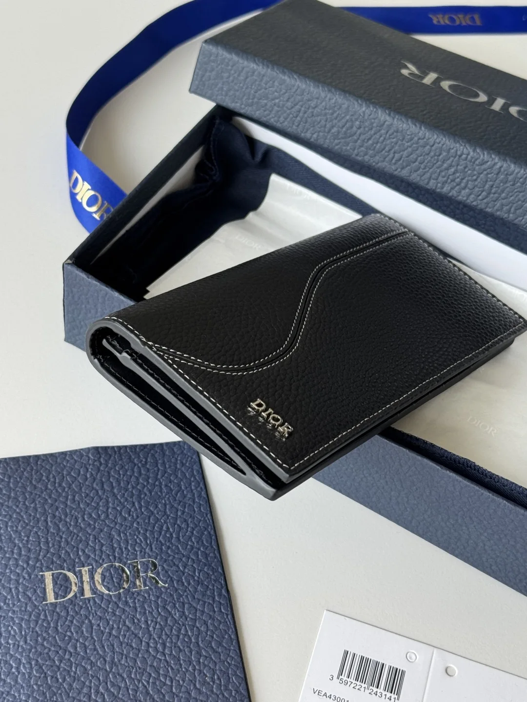 Dior 2ADBC330YKS_H27E Saddle Vertical Long Wallet - Detail view 5