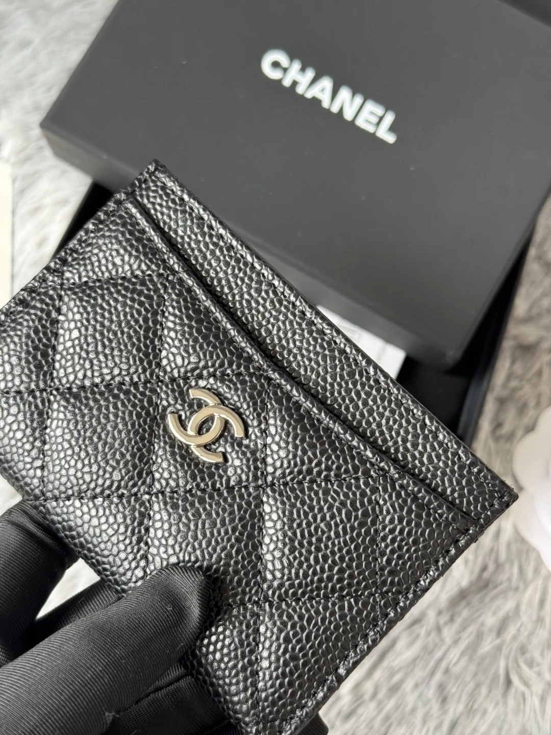 Chanel AP0213 CF Card Case, Chip-style Card Holder - Detail view 6