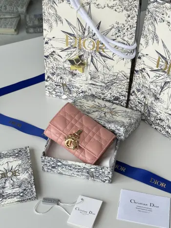 S0966ONMJ_M413 My Dior Glycine Wallet