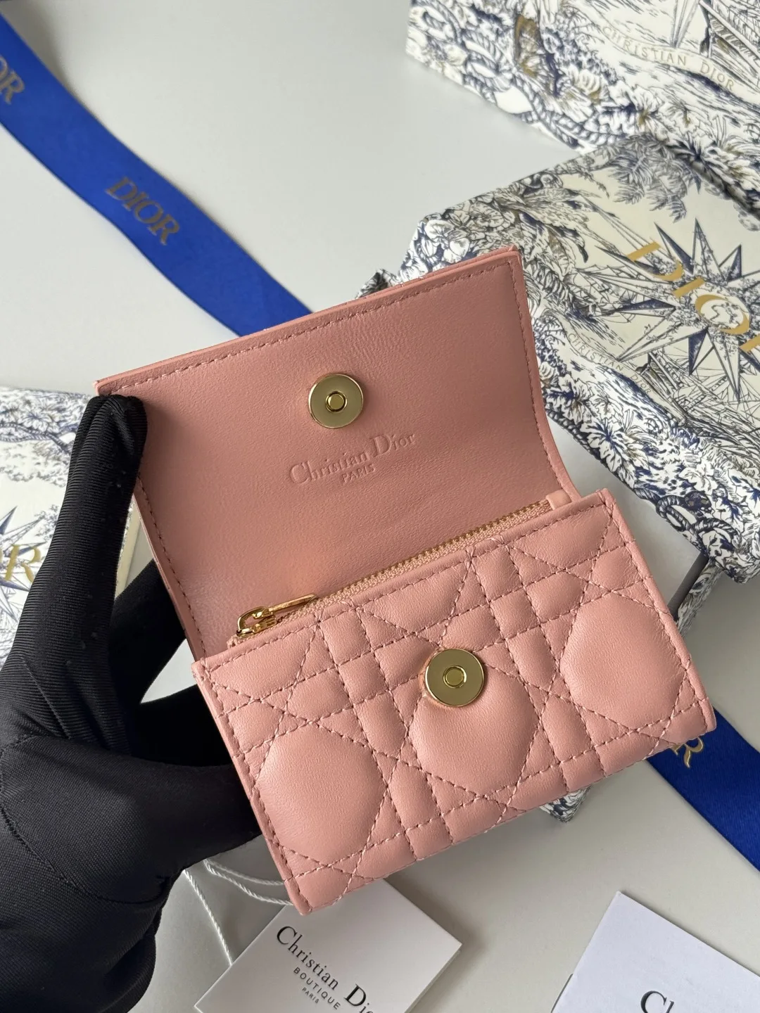 Dior S0966ONMJ_M413 My Dior Glycine Wallet - Detail view 7