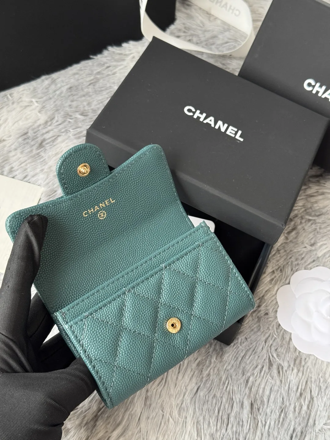 Chanel AP0214 Ball, Caviar, Large Ball Grain, CF Card Holder - Detail view 7