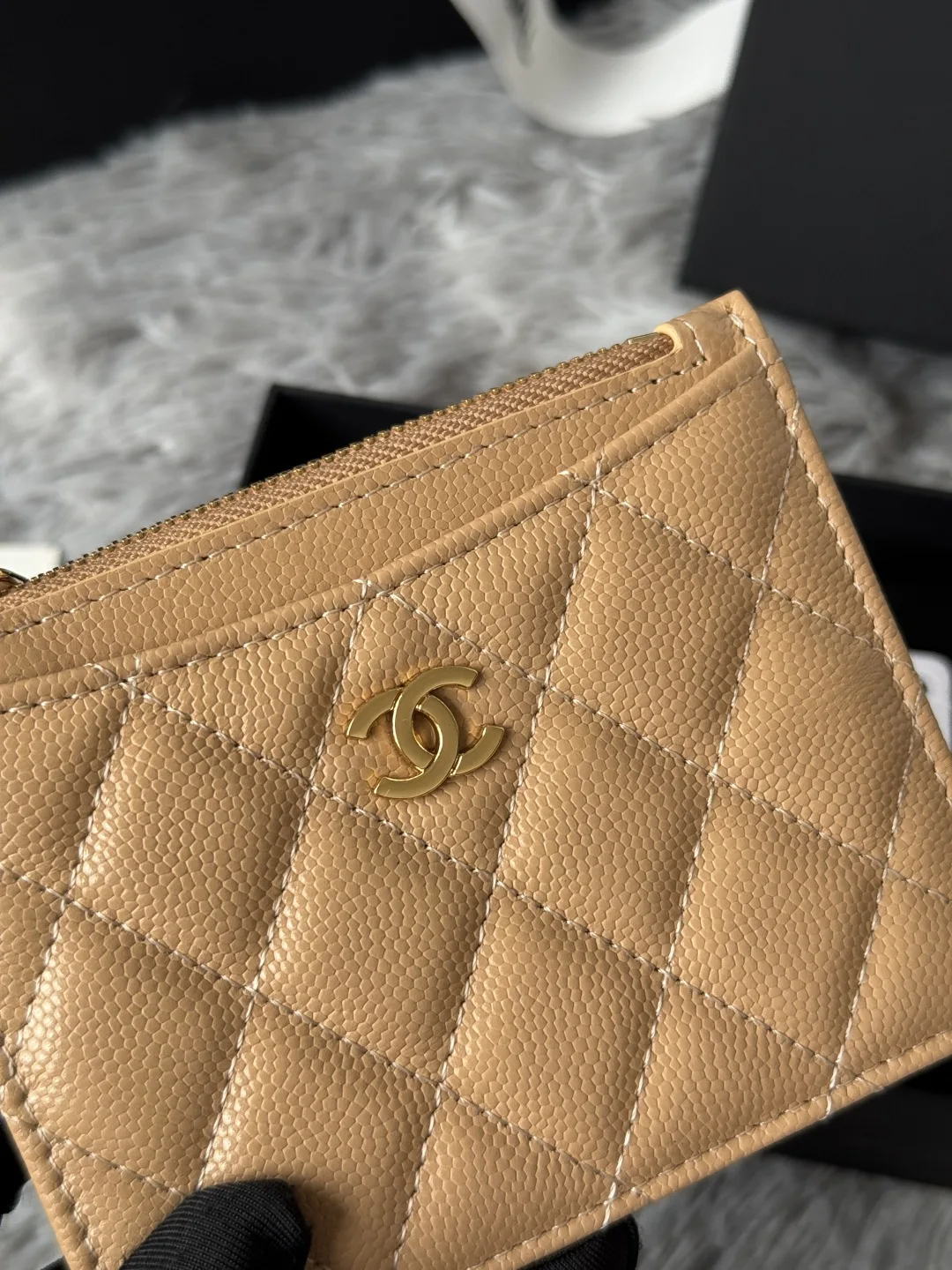 Chanel A84105 Single Card Holder - Detail view 7