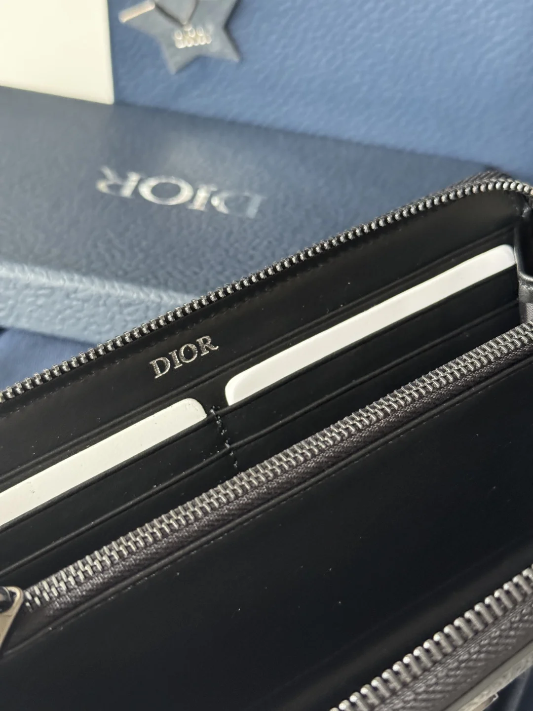 Dior 2ESBC252YSE-315 Long Zip Around Wallet - Detail view 9