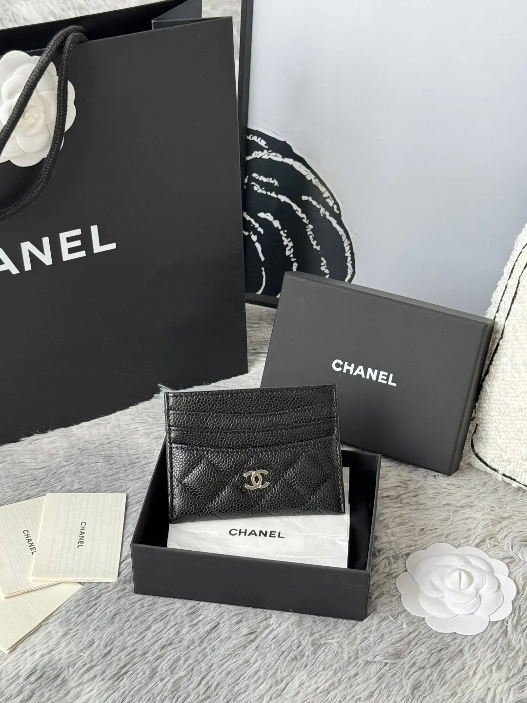 Chanel AP4472 2025 New Season Lambskin Cardholder