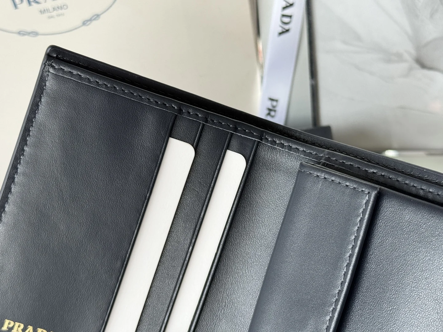 Prada 1MV204 Small Card Holder Wallet - Detail view 9