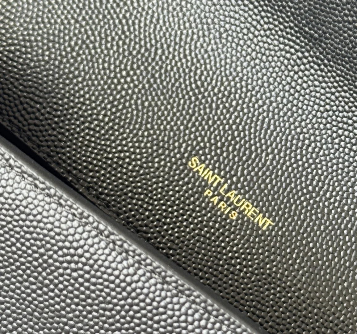 SAINT LAURENT 607788 Uptown Mini Envelope Clutch - Detail view 9