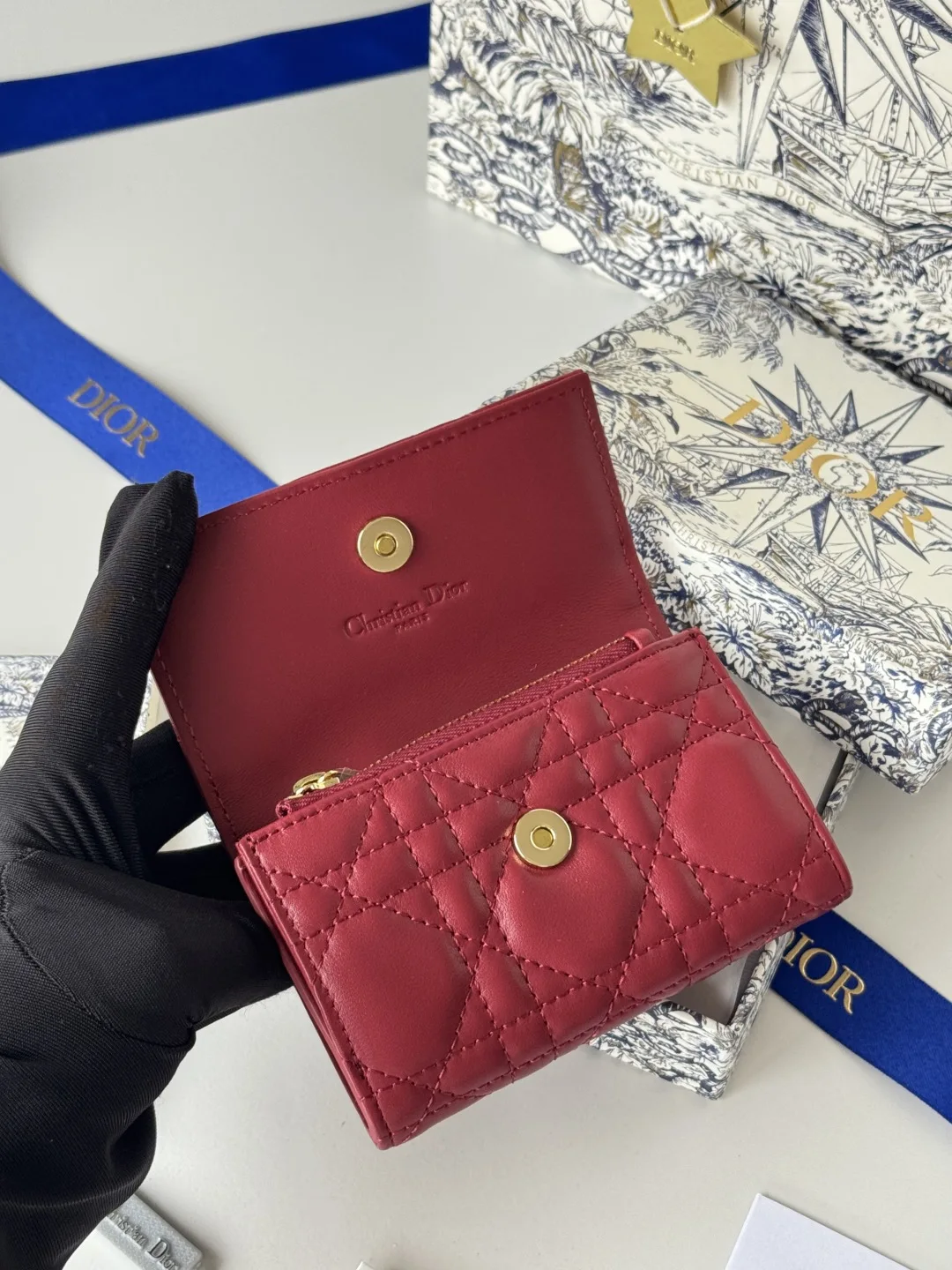 Dior S0966ONMJ_M413 My Dior Glycine Wallet - Detail view 7