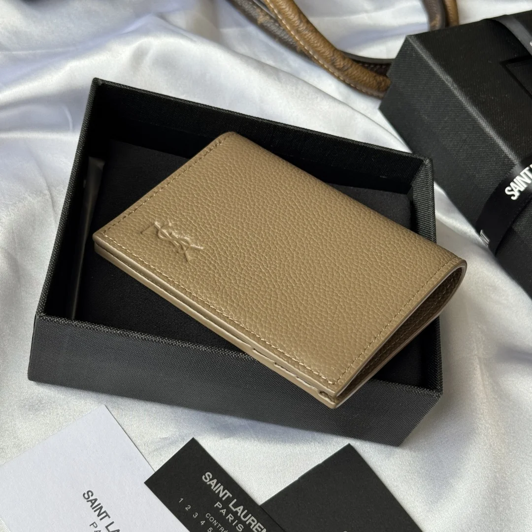 圣罗兰668736 2025秋冬新品 单折包 钱包 - 细节图 3