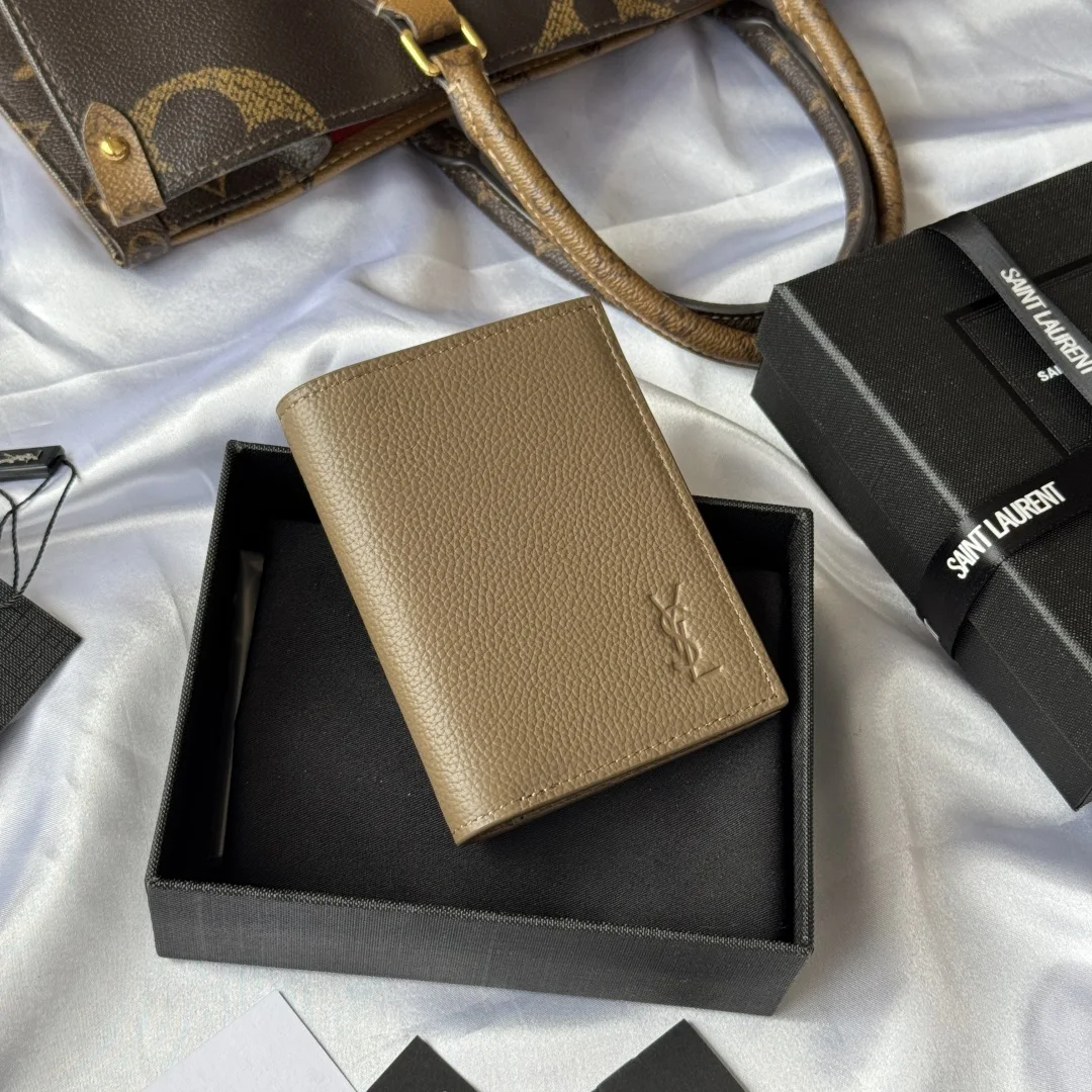 圣罗兰668736 2025秋冬新品 单折包 钱包 - 细节图 5