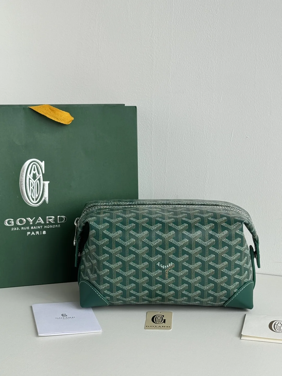 Goyard 020216 Boeing cosmetic bag toiletry bag - Detail view 1