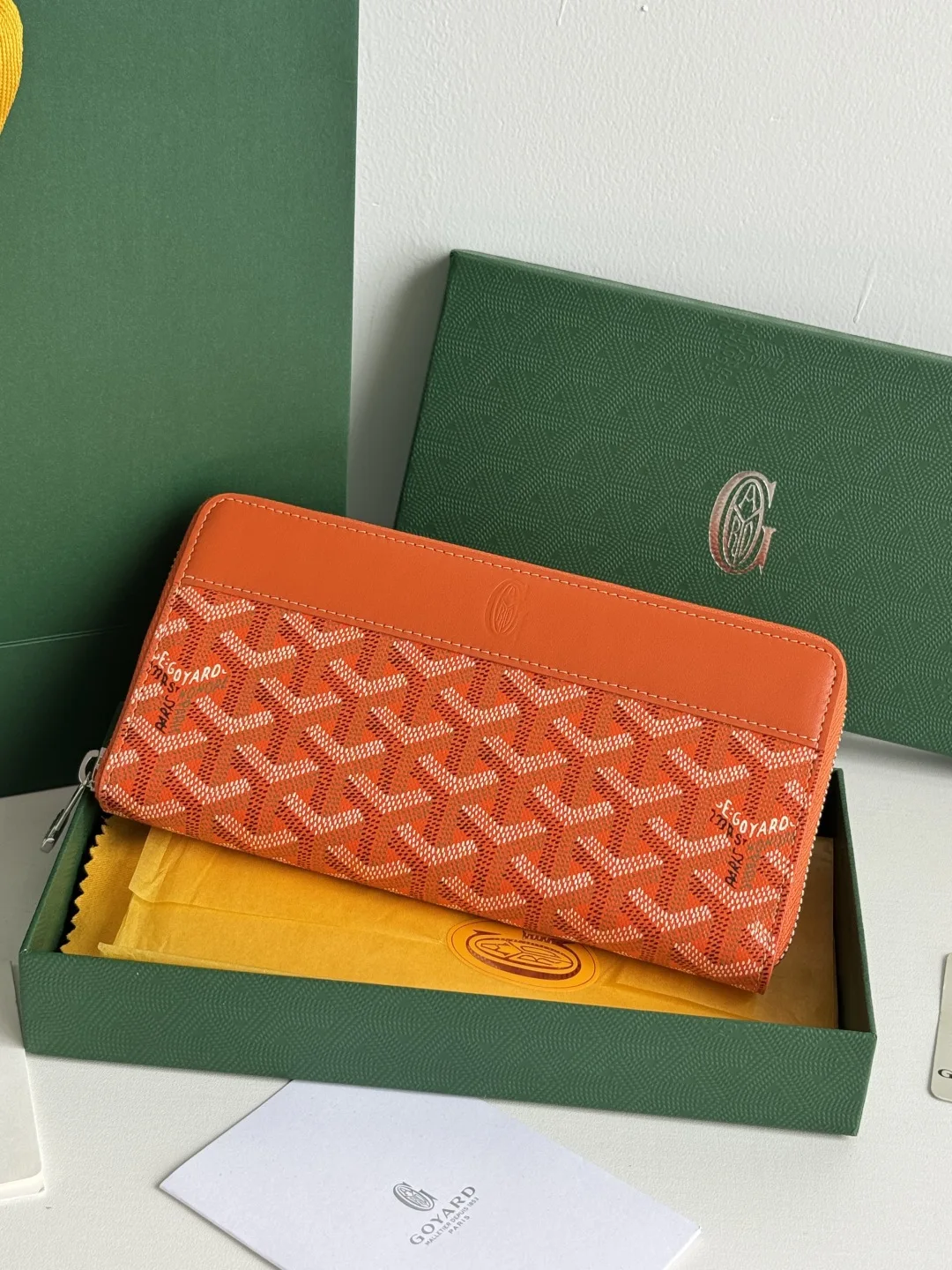 Goyard 3368 Long Wallet in Large Size - Detail view 2