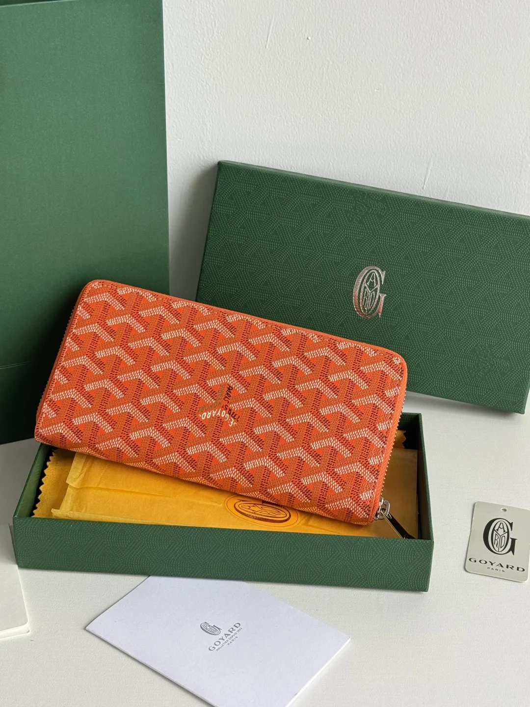 Goyard 3368 Long Wallet in Large Size - Detail view 3