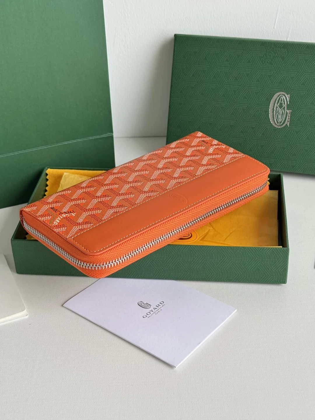 Goyard 3368 Long Wallet in Large Size - Detail view 4
