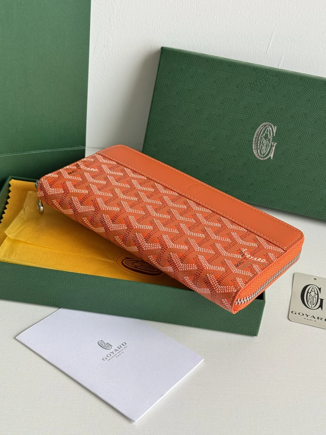 Goyard 3368 Long Wallet in Large Size - Detail view 5