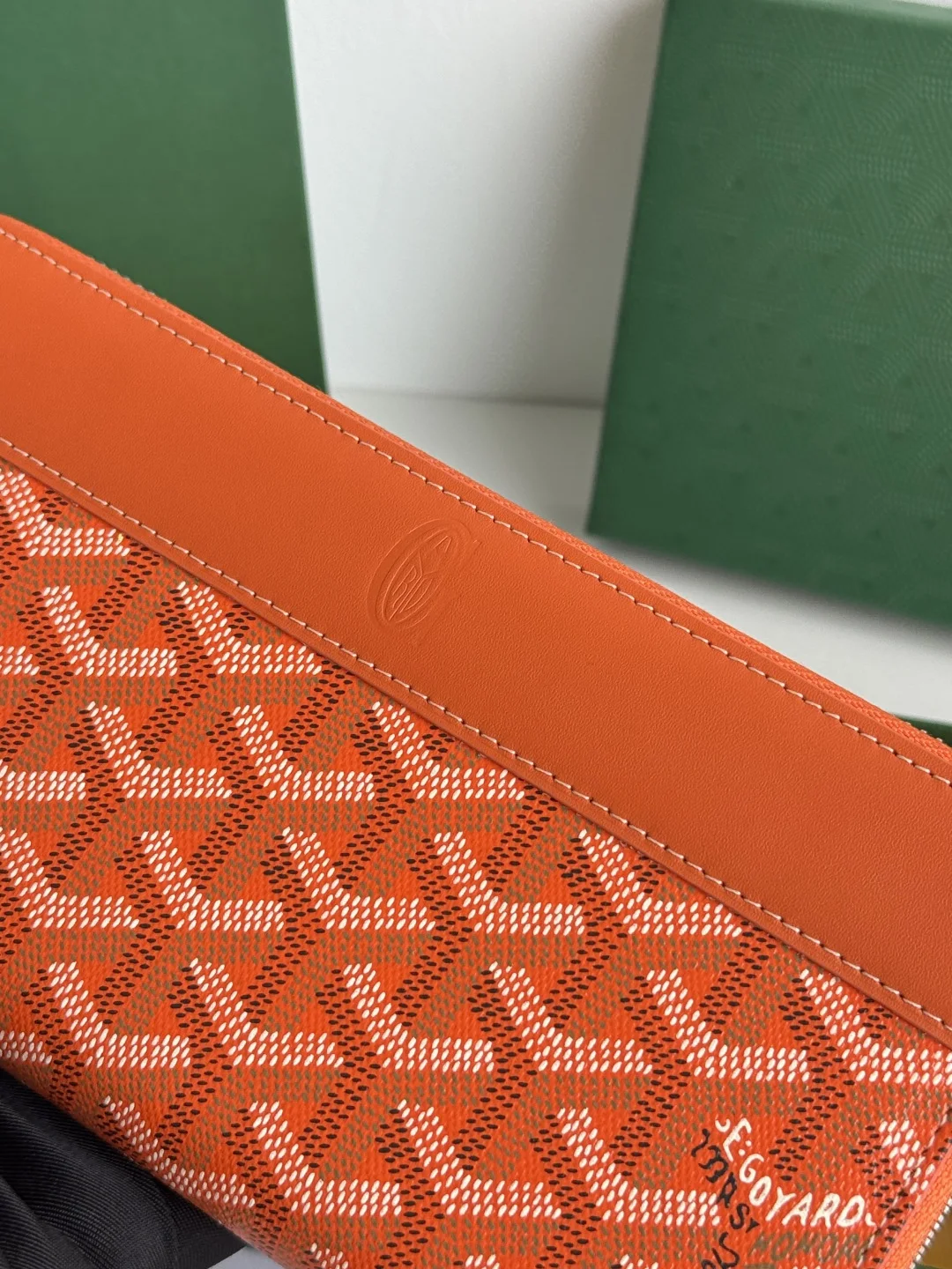 Goyard 3368 Long Wallet in Large Size - Detail view 7