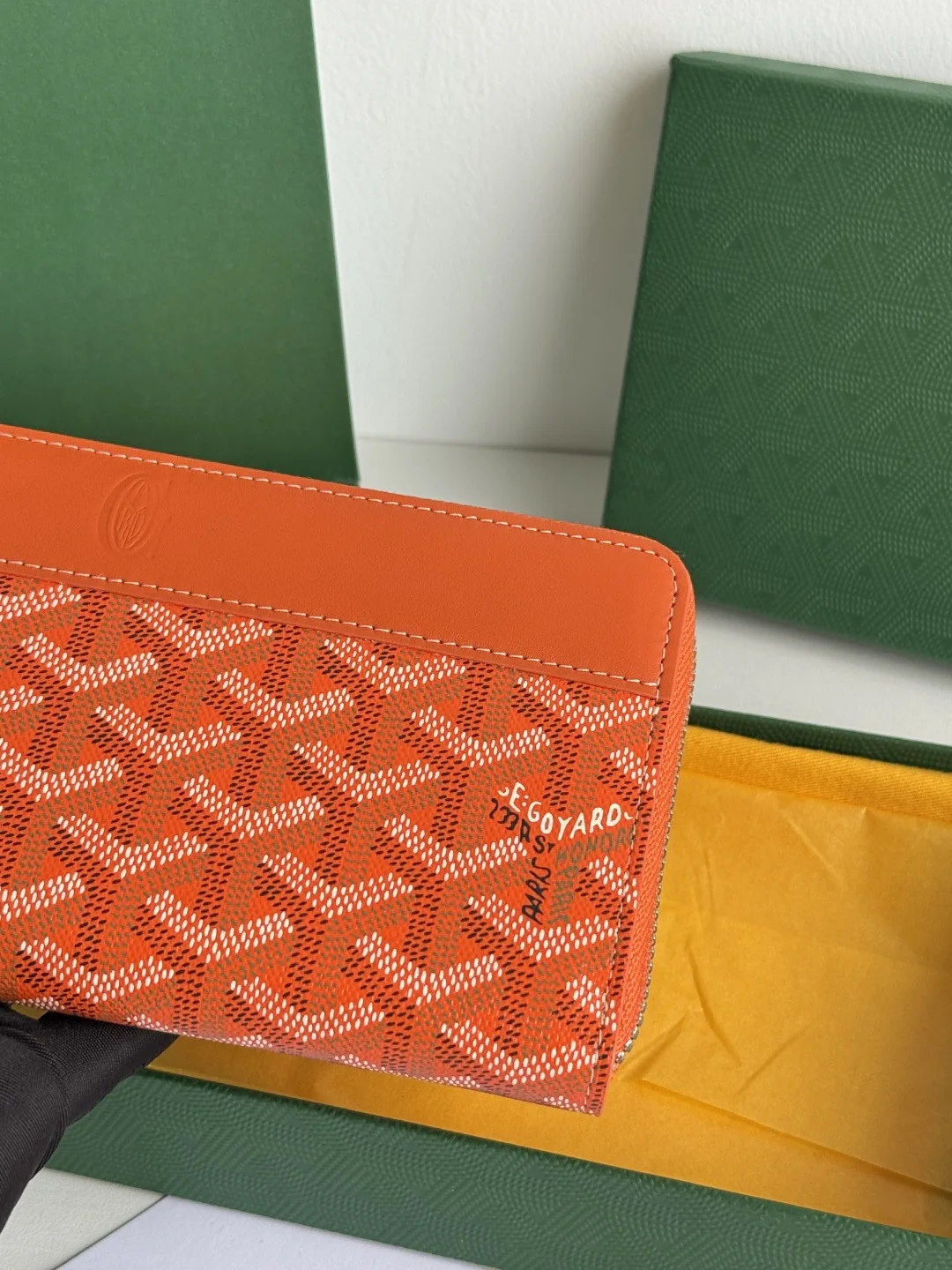 Goyard 3368 Long Wallet in Large Size - Detail view 8