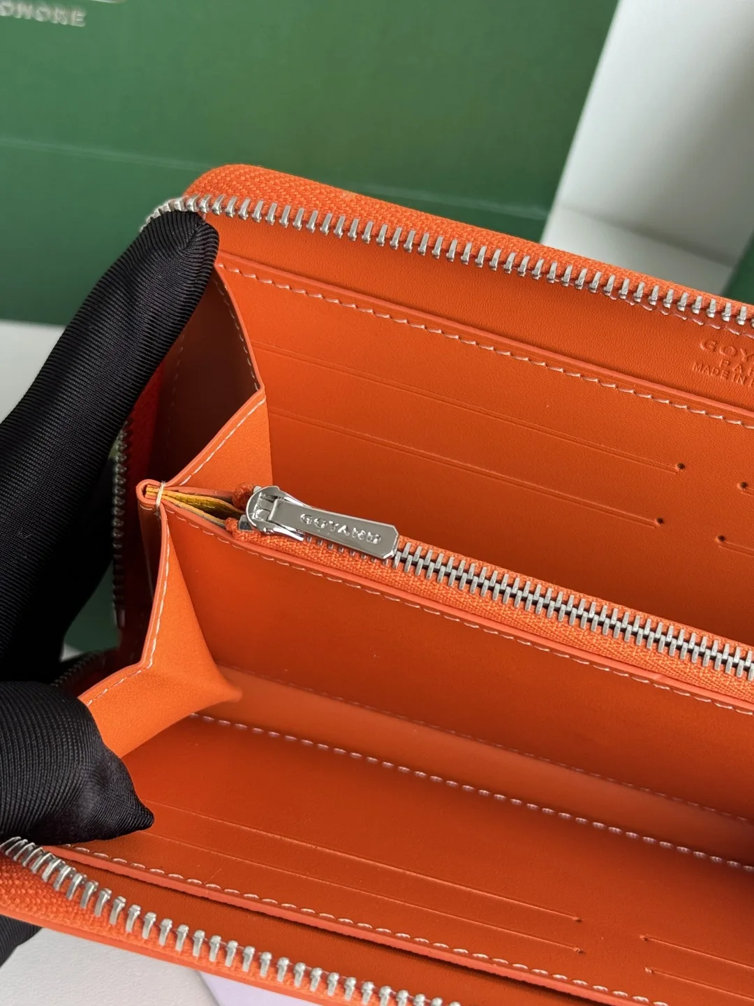 Goyard 3368 Long Wallet in Large Size - Detail view 11