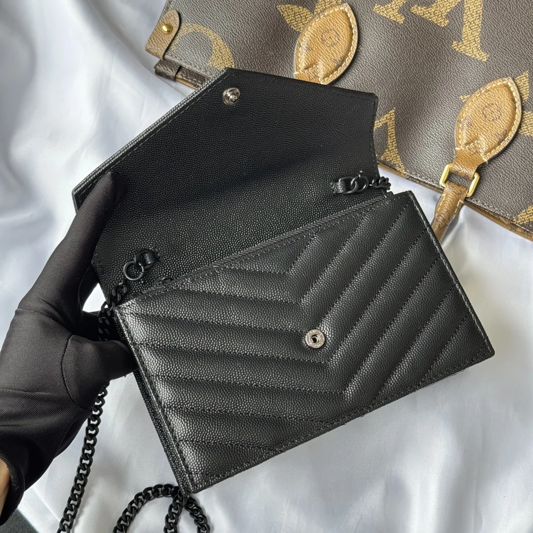 SAINT LAURENT 393953 Woc small envelope bag - Detail view 6