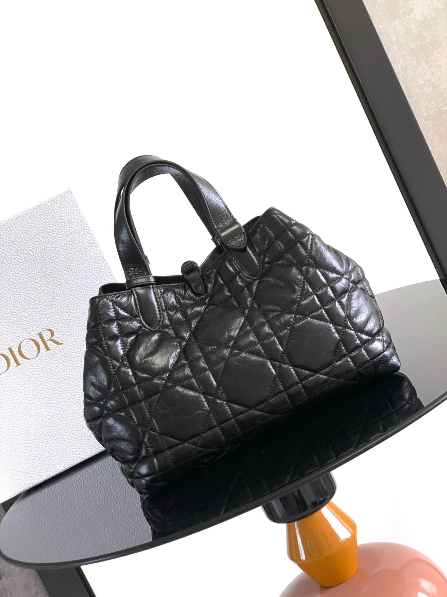 迪奥Toujours 手袋 中号 女士手提包 - 细节图 3