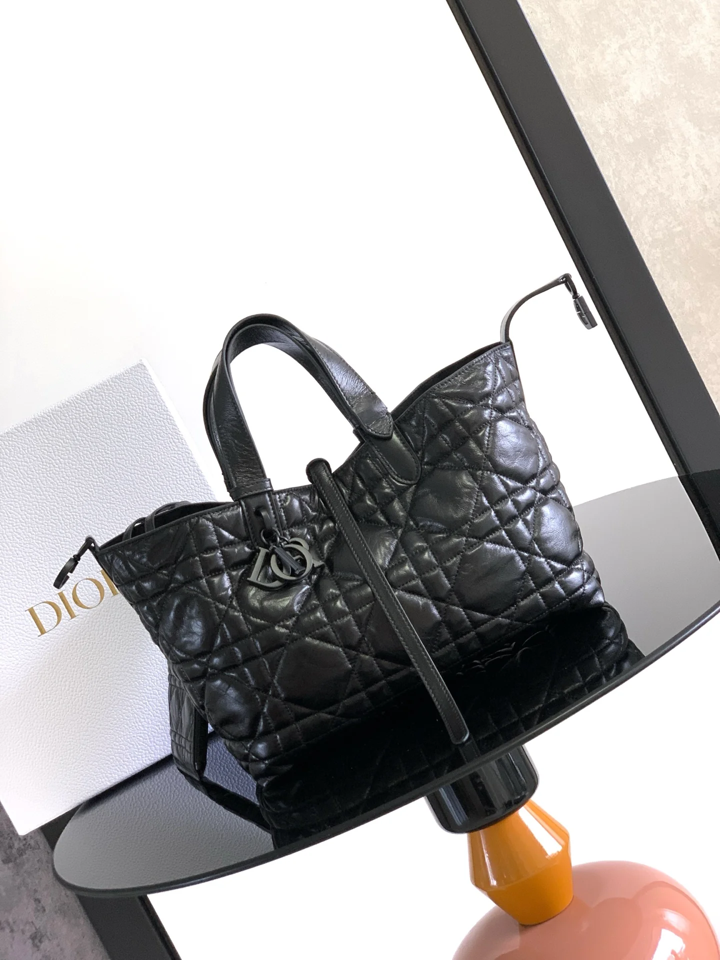 迪奥Toujours 手袋 中号 女士手提包 - 细节图 5