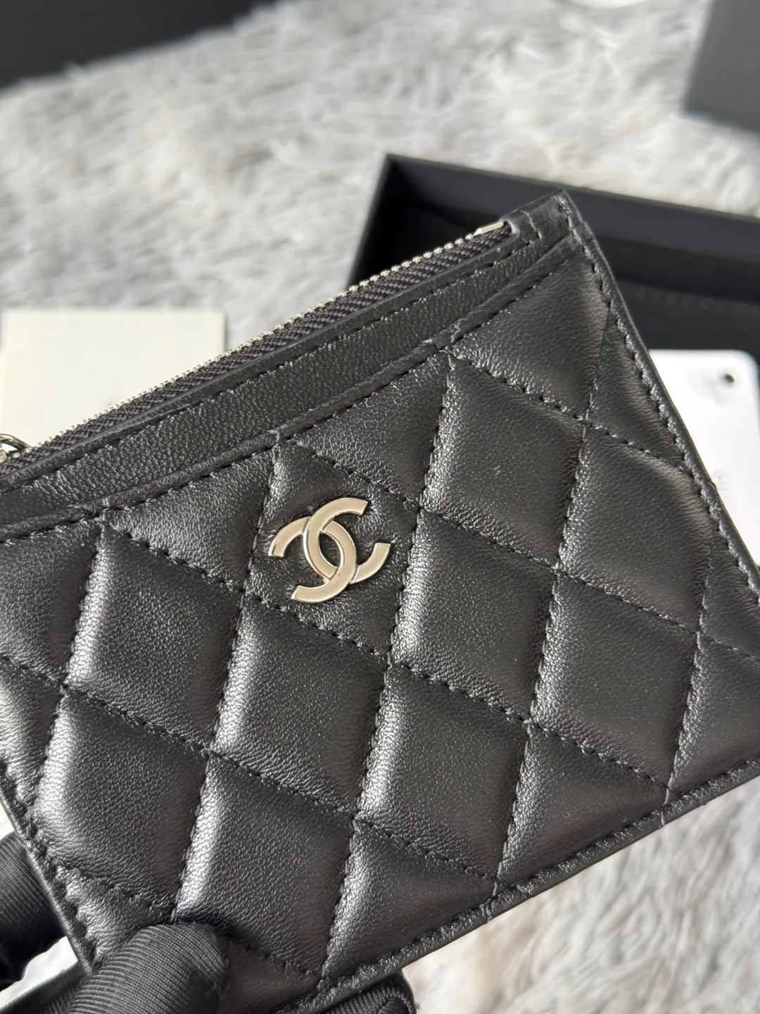 Chanel A84105 Single Card Holder - Detail view 7